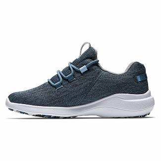 Scarpe Golf Footjoy Donna Flex Coastal Spikeless Blu Marino/Blu Italia XAE735268